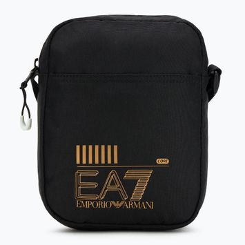 EA7 Emporio Armani Train Core 2 l black/gold logo pouch