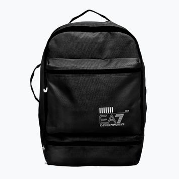 EA7 Emporio Armani Train Core 23 l black/white logo urban backpack