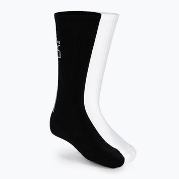 EA7 Emporio Armani Train socks 2 pairs black/white