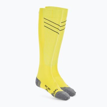 Men's UYN Ski Race Shape lime socks