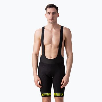 Men's Alé Strada Bibshort cycling shorts black L15054018