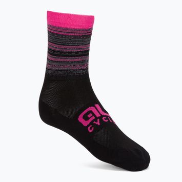 Alé Scanner cycling socks black/pink L21181543