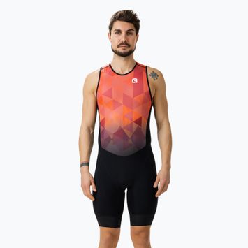 Men's cycling suit Alé Kite Sleeveless red