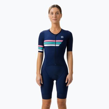 Women's cycling suit Alé Trigger blue