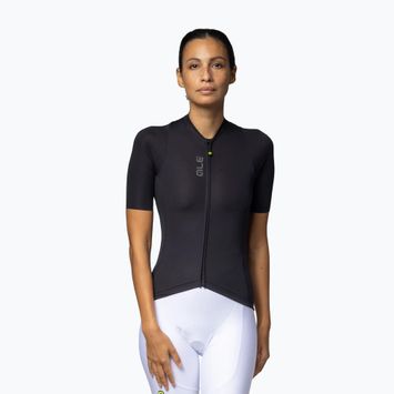 Women's cycling jersey Alé Color Block black