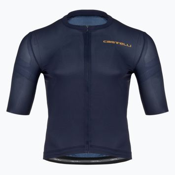 Men's Castelli Unlimited Entrata 3 belgian blue cycle jersey