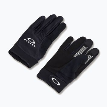Oakley All Mountain MTB men's cycling gloves black/white