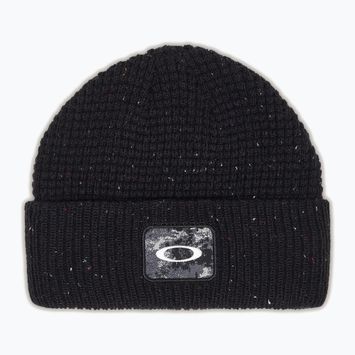 Oakley Ellipse Patch Waffle blackout winter beanie