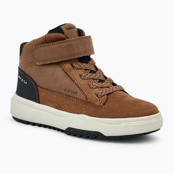 Geox Bunshee ABX tobacco/black junior shoes