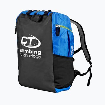 Climbing Technology Falesia black/light blue rope backpack