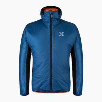 Men's Montura Eiger deep blue/mandarino insulated jacket