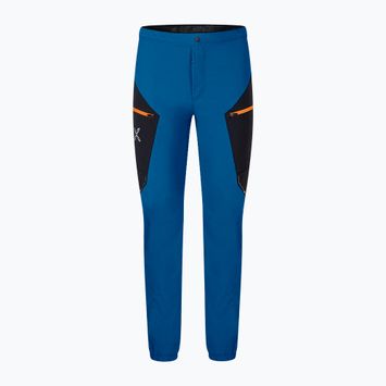 Montura Speed Style men's trousers deep blue/mandarino