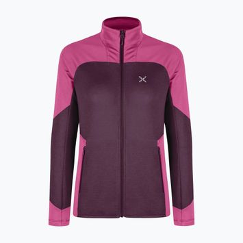 Montura Rise Maglia women's sweatshirt vinaccia/baton rouge