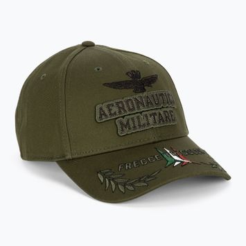 Men's Aeronautica Militare Embossed Embroidery military green baseball cap