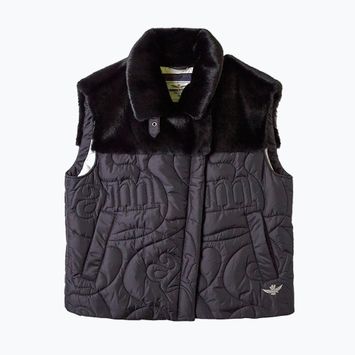 Women's gilet Aeronautica Militare Aeronautica Sport nero