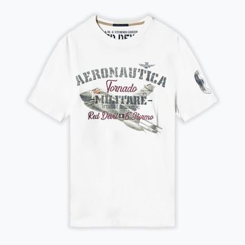 Men's Aeronautica Militare T-shirt Tornado milk white