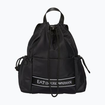 Women's EA7 Emporio Armani Train Logo Tape backpack black