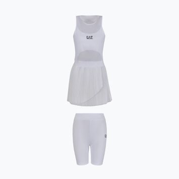 EA7 Emporio Armani Tennis Pro Lab white dress