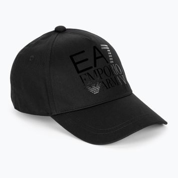 Women's EA7 Emporio Armani Train Logo Series cap black