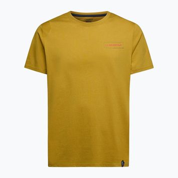 Men's T-shirt La Sportiva Mantra savana/mountain red