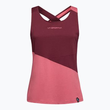 La Sportiva Twist Tank women's t-shirt rosebay / rosewood