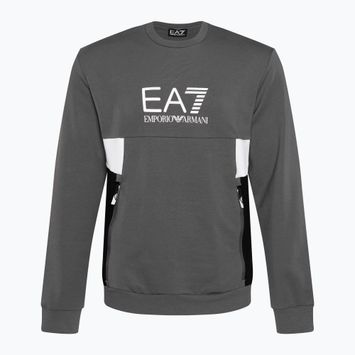 Men's EA7 Emporio Armani Train Summer Block iron gate sweatshirt