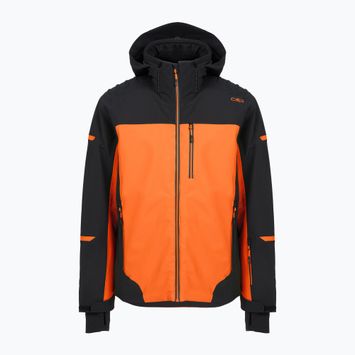Men's CMP ski jacket 34W4707 fanta fluo