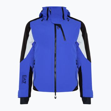 Men's ski jacket EA7 Emporio Armani Ski Cortina Fashion Toray new royal blue