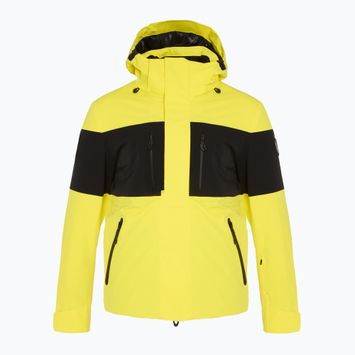 EA7 Emporio Armani men's ski jacket Ski Kitzbuhel Colorblock Protectum blazing yellow