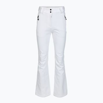 Women's ski trousers EA7 Emporio Armani Ski Kitzbuhel High Waisted Softshell white