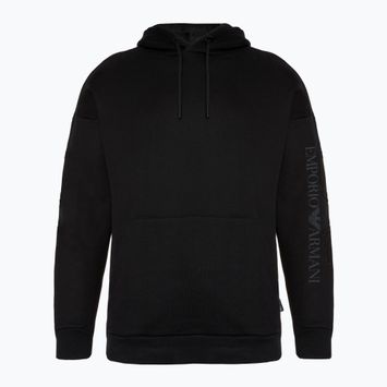 EA7 Emporio Armani Train Logo Series Embroidery Coft sweatshirt black