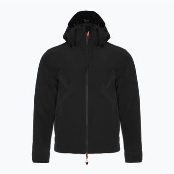 Men's ski jacket EA7 Emporio Armani Ski Cortina Embossed Toray black