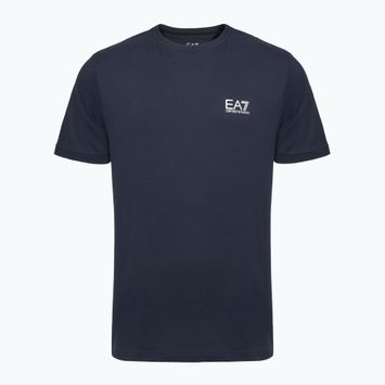 Men's EA7 Emporio Armani Pima Cotton Core Identity armani blue T-shirt