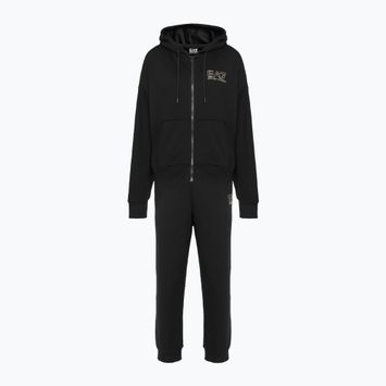 Women's EA7 Emporio Armani Train Visibility Tracksuit HO CH FZ black/gold