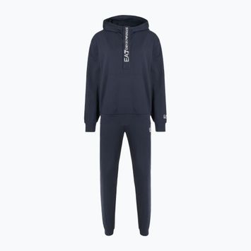 Women's EA7 Emporio Armani Train Tracksuit HO 1/4 Zip armani blue