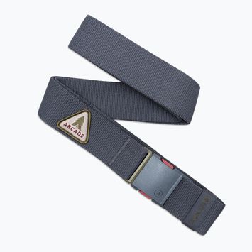 Arcade Treeple charcoal trouser belt
