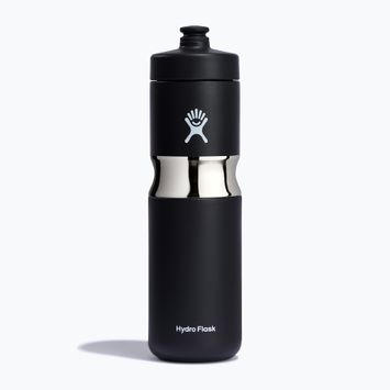 Hydro Flask Wide Insulated Sport thermal bottle 591 ml black