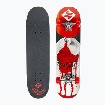 Street Surfing Street Skate 31 classic skateboard red