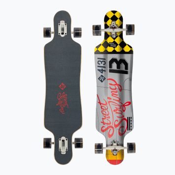 Street Surfing Curve Drop Through Freeride longboard 39" grey