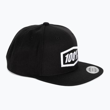 Men's 100% Essential Snapback cap black 20015-001-01