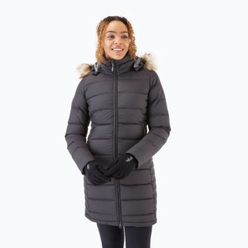 Women's down jacket Rab Deep Cover black QDB-33