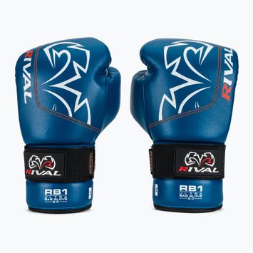 Boxing gloves Rival RB1 Ultra Bag 2.0 blue
