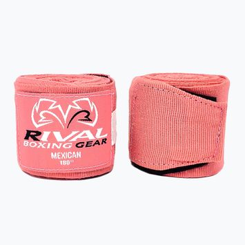 Boxing bandages Rival Mexican Handwraps 210 cm pink