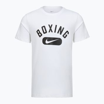 Men's training T-shirt Nike Boxing Disc DFC white/black