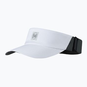 BUFF Go Visor Solid white running visor