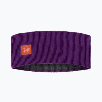 BUFF Crossknit purple headband
