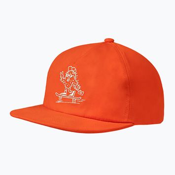Children's baseball cap BUFF Snapback Solid poppy