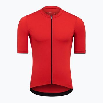 Men's HIRU Core red cycling jersey