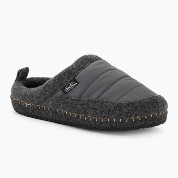 Nuvola Zueco New Wool dark grey winter slippers