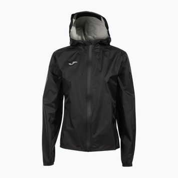 Women's running jacket Joma R-City Iconic Raincoat black